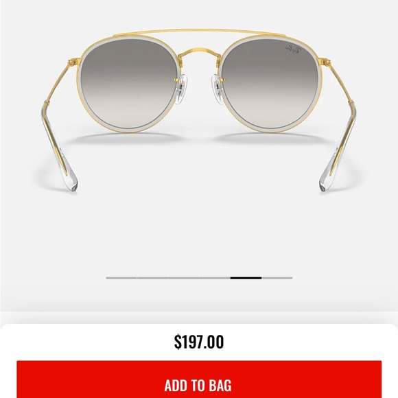 Ray-Ban Round Double Bridge Sunglasses - Picture 5 of 17